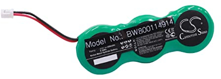 vhbw batteria compatibile con AEG Eurostar Travel, RPD7226, Eurostar Milano, KTR3258 telefono fisso cordless (250mAh, 3,6V, NiMH)