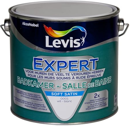 LEVIS Expert Salle De Bains - Blanc - 2,5 L