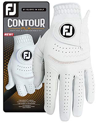 FootJoy Contour FLX Golfhandschuh, für Herren, Größe XXL, auf der linken Hand getragen