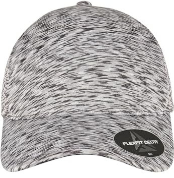 Flexfit Unisex 280-FLEXFIT Delta UNIPANEL Cap Baseballkappe, Melange Silver, S/M