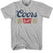 Coors Miller Light Shirt As Cold As The Rockies Beer Logo Shirt Light Graphic Shirt - - Groß
