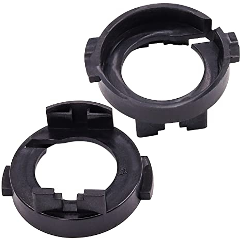 YnGia Adaptateur de phare LED H7, 1 paire de prise de support de retenue d'adaptateur d'ampoule LED H7