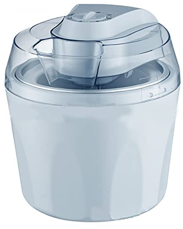 Siqi Home Ice Cream Maker Machine - Gelato Sorbet Frozen Yoghurt Machine Detachable Mixing Paddle - Easy To Operate - - Make Delicious Ice Cream In 20 Minutes (White)