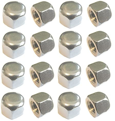 TERF® Tuercas M4 M4 (4 mm) Tuerca hexagonal - Paquete de 10