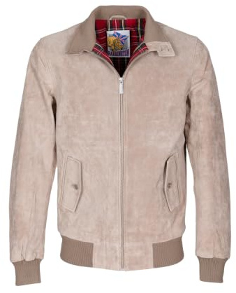 HARRINGTON CHAQUETA DE ANTE - CHAQUETA HOMBRE - chaqueta - BEIGE - M