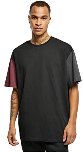 Urban Classics Herren Organic Oversized Colorblock Tee