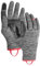 ORTOVOX Fleece Light Glove W - Leichter Fleece-Handschuh mit Smart-Finger und Leder-Handinnenseite für Skitouren - GRAU - Damen - M