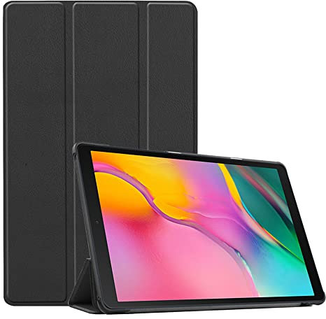 QINOUK Custodia per Xiaomi Pad 5/Xiaomi Pad 5 Pro 11 Pollici Tablet 2021, Premium PU Ultra Sottile Smart Cover con Auto Sleep Wake Funzione Stand per Xiaomi Pad 5/Xiaomi Pad 5 Pro-Black
