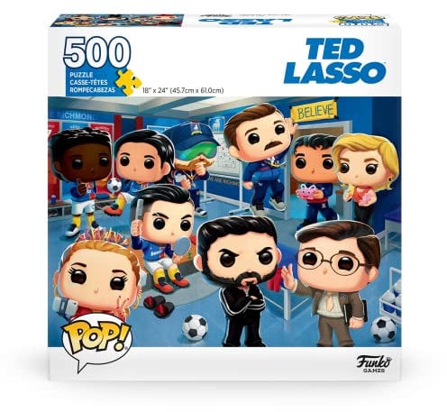 Pop! Rätsel Ted Lasso - 500 Stück - 45,7 cm x 61 cm - Englisch