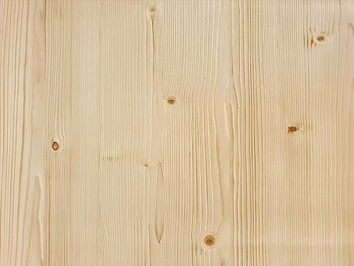 DecoMeister Papel Adhesivo Efecto Madera Pino Jurásico Lámina Autoadhesiva Para Muebles Vinilo Decorativo Para Forrar Pegatina Para Cocina Mesa Encimera Pared Armario En Rollo 90 x 50 cm