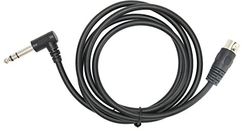 Vomeko Cavo da 90 Gradi da 6,35 Mm Maschio a MIdi Din Maschio a 5 Pin, 4,9 Piedi, Adatto Per Una Vasta Gamma di Applicazioni