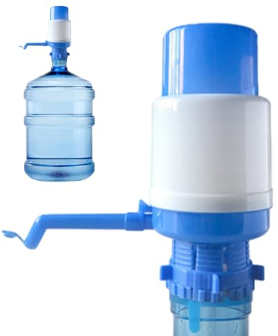lyanny Water Dispenser Pump, Manual Hand Water Bottle Pump, Portable Drinking Water Cooler Dispenser for Home, School, Travel, Camping