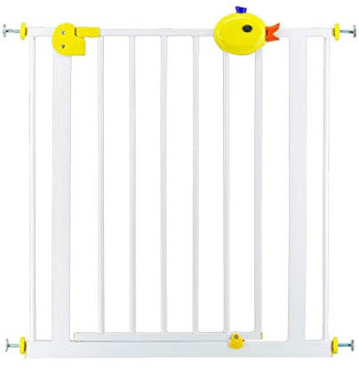 FLYIFE Haustier-Laufgitter, Sicherheitstore, Druckmontiertes Haustier-Hunde-Treppengitter, Treppengeländer/High 77Cm/215-224Cm