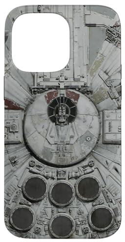 Star Wars Millennium Falcon Close Up Gray Case for iPhone 14 Pro Max