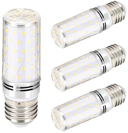 Ankerzende Ampoule LED E27 Blanc Neutre 12W Maïs LED 4000K Équivalent Halogène 100W Ampoules LED Intérieur 1450LM Gros Culot à Vis E27 Lampe à Économie d'Énergie Non Dimmable Lot de 4