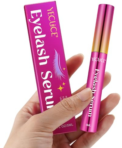 Wimpernserum für Wachstum, 5ML Rapid Trengthen Lash. Augenbrauen Wachstumsserum für gesunde längere Wimpern, dicker, für Frauen Mädchen, die 4 Wochen dauern