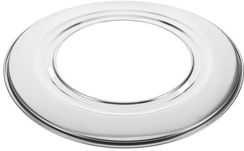 HEMOTON Edelstahl Dampfring Adapter Für Dampfgarer Multilayer Steamer Rack Für Dumplings Bao Brötchen Und Dim Sum Außen Innen Praktisches Küchenzubehör Für Gleichzeitiges Dämpfen