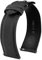 JVEIWAD 20 mm 21 mm 22 mm 23 mm 24 mm Nylon-Leder-Armband, kompatibel mit Tag Heuer Citizen No.5 WATCH Herren Damen Canvas Stoff Uhrenarmband(Black line-B pin,21mm)