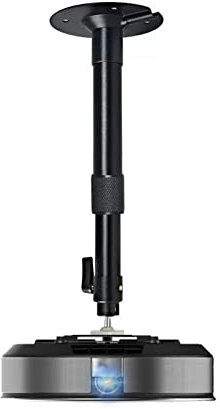 ADERFETBI Projector Stand Projector Bracket Hoisting Wall Hanging Bracket Projector Hanger Universal Telescopic Hanging Bracket Projector Stand Dj Laptop Stand(PH45-40 (25-40cm) black)