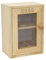 Wooden egg storage cabinet holds 12 eggs - vintage-style egg holder for kitchen worktops