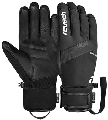 Reusch Gore-TEX Skihandschuhe für Herren & Damen | warm mit Softshell | wasserdichte, winddichte & atmungsaktive Winterhandschuhe, für Ski, Outdoor & Freizeit, Größe 7-11, Booster GORE-TEX