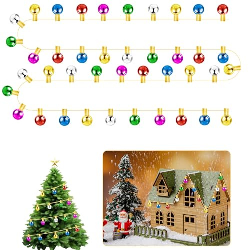 DTOFOOT 150 cm Wichtel Lichterkette Miniatur