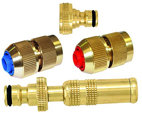 Boutté 0802906 2-KIT_RAPIDE19 Kit d'arrosage Complet laiton lance automatique tuyau ø 19