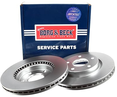 Borg & Beck BRAKE DISC PAIR Nissan Juke 07/10-