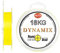 WFT Round Dynamix 300m Angelschnur geflochten rund - 0.25mm - Gelb #1D-C 106-025