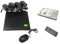 TEMPO DI SALDI Kit Videosorveglianza Dvr 4 Canali + 4 Telecamere Infrarossi + Hard Disk 500 Gb