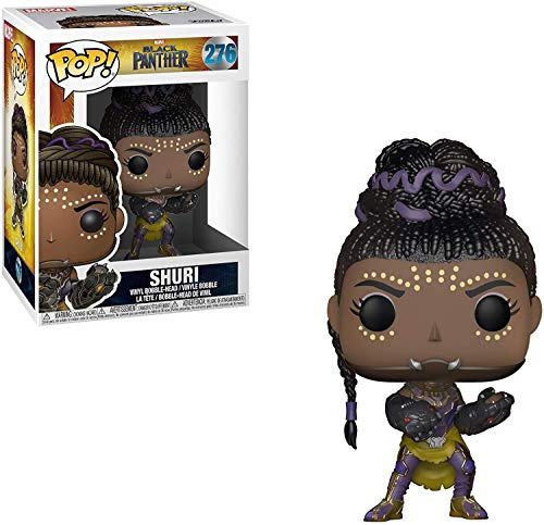 Funko POP! Marvel: Black Panther - Shuri - Vinyl-Sammelfigur - Geschenkidee - Offizielle Handelswaren - Spielzeug Für Kinder und Erwachsene - Movies Fans - Modellfigur Für Sammler und Display