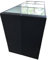 Bartisch Davos Polyrattan schwarz 185x80x110cm Gartenbar Tresen Theke Tisch