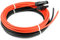 solartronics Verbindungskabel für Laderegler 4mm² 8m - Solarkabel rot/schwarz inkl. Solarstecker und Aderendhülse - Solarpanel Adapterkabel - Photovoltaik Kabel H1Z2Z2-K - Made in Germany
