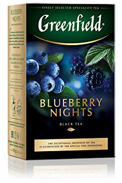 GREENFIELD BLUEBERRY NIGHTS Schwarzteе loser Tee 100g