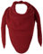 FASHION YOU WANT XXL Schal flauschig schal-tuch damen dicker dreieckstuch groß Wolle UNI Farben kuschelig (bordeauxrot)