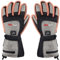 Guantes Calefactables Recargables Guante de Calentamiento Eléctrico - Guantes Calentamiento Térmico con Batería 4400mAh para Hombres Mujeres Esquí Invierno Senderismo Caza Cámping (M, Negro-Gris)