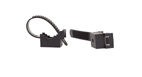 Riemengriff schwarz UV UP-30 /50pcs/elektro-plast Abdeckkappen 5905548281698