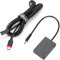 Dummy Akku USB Kamera Netzteil Dekodierter Canon Akku Ersatz mit Typ-C Feder Netzadapterkabel für Canon Kameras (LPE12)