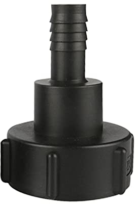 FOGWOWO Tankschlauch Adapter IBC Adapter 60 mm Grobgewinde Import auf 3/4(20mm) Gartenschlauch Wasserhahn Adapter Ventil Rohrverbinder Armaturen Werkzeuge