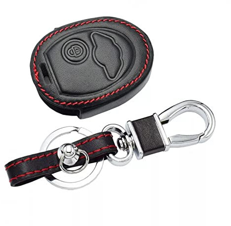 Leder Autoschlüssel Fall Remote Fobs Shell Cover Schlüssel Tasche Schlüsselanhänger Schutz Auto Zubehör für BMW Mini Cooper R50 R53