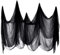 UDIKEFO 200 x 500 cm Halloween Gruselige Tuch, Gruseliges Käsetuch,Halloween Deko Stoff, Halloweenstoff schwarz, Halloween Dekoration Gruselig Vorhang,Horror Halloween Party Dekoration