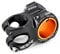 MEISCHE Black MTB Stem Mountain Bike Stem for 31.8/35mm Clamp Short Bar Riser 35mm/1.38inch Length Bicycle Handlebar Extender