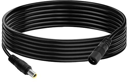 3M Solar Panel Adapter, DC 8mm Female to Male Connector Extension Cable for Solar Generator Power Station