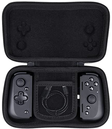 Aenllosi Custodia Case Rigido per Razer Kishi V2 Controller da Gaming Mobile Razer Kishi V2 Gaming Mobile Controller Pacchetto(Nero,Solo Pacchetti)