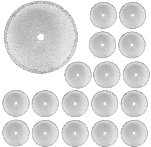 Waziaqoc Ersatzfilter für französische Pressen, Edelstahl-Mesh-Sieb, französische Presse, Kaffeemaschine, Filter für 1000 ml Teemaschinen (10,2 cm)