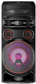 LG XBOOM RNC7 Multi Bluetooth, graves potentes, entrada para micrófono y guitarra