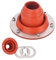 Stove Jack Silikon Kit for Tent, Tent Rohrmanschette Silikon Zelt Silikon, Ofenrohrdurchführung Zelt Silikon Rohrmanschette, (A)