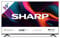 Sharp 50GL4260E - TV Android 50 Frameless (sin Marco, 4K Ultra HD, 4X HDMI 2.1, 2X USB, Bluetooth), Google Assistant, Chromecast, HDR10, Color Negro