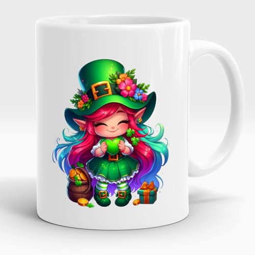 Dropful St Patrick's Keramik Tasse Design aus 325 ml