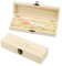 Kcgani Schwangerschaftstest Andenkenbox, Überraschung Holz Schwangerschaft Ankündigung Geschenke Box für Papa Großeltern Ehemann Holz Offenbarung Souvenir Sammlung Box mit Bastband für Tante Onkel